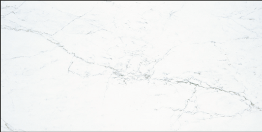 12"x24" Gazzini 3D Marbles Avenue White Porcelain Tile | The Tile Alcove