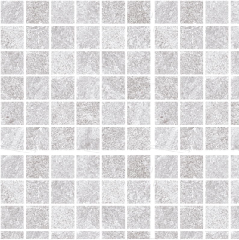 2"x2" Recode White Porcelain Mosaic Tile 12"x12" Sheet | The Tile Alcove