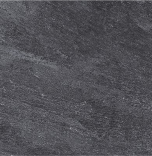 24"x24" Recode BLACK Porcelain Tile (Matte Finish - Rectified Edges)