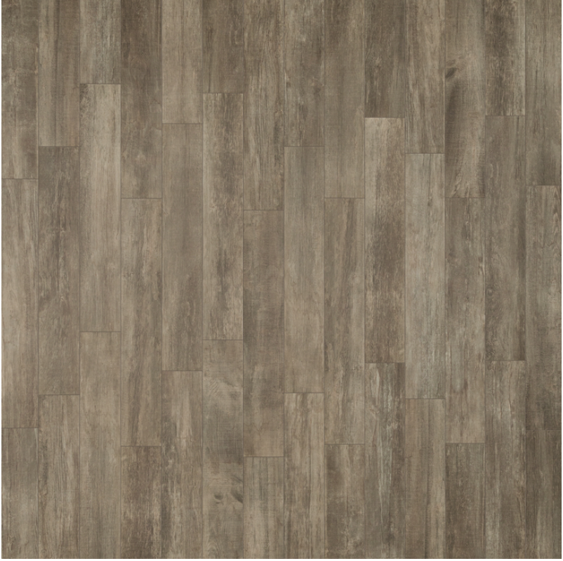 Unicom Starker 8"x48" Cabane Tobacco Porcelain Tile | The Tile Alcove | Wood Look Tile