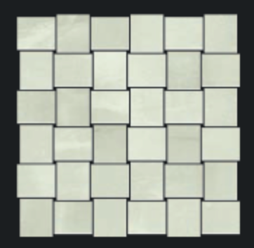 Gazzini - 2"x2" PREMIUM ONIX Intarsio Porcelain Mosaic Tile (Matte Finish - 12"x12" Sheet)