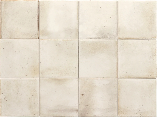 Equipe Hanoi White 4x4 Ceramic Tile | The Tile Alcove